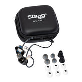 Stagg SPM-435 - 4 Driver In-Ear Stage Monitors Black/Gold *Limited Edition*